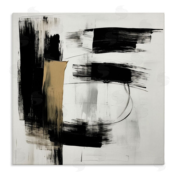 stupell industries Irena Orlov | Black Brush Strokes
