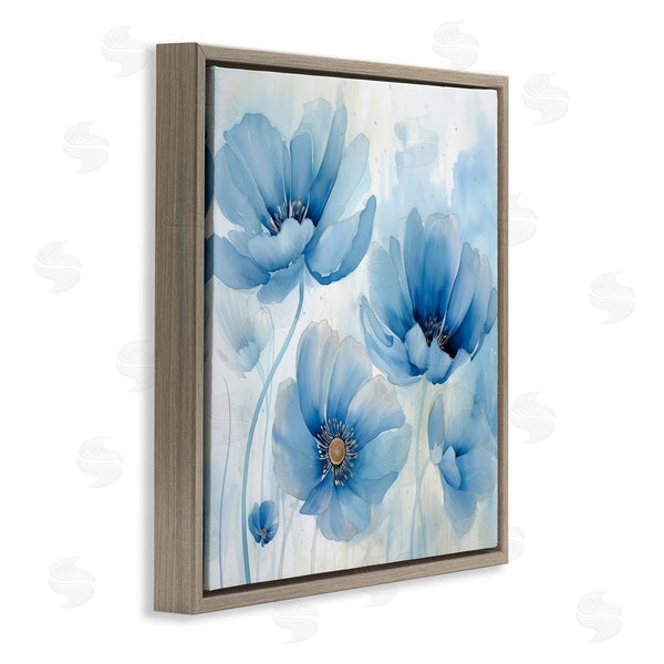 Stupell Industries Irena Orlov | Blue Poppies Ombre