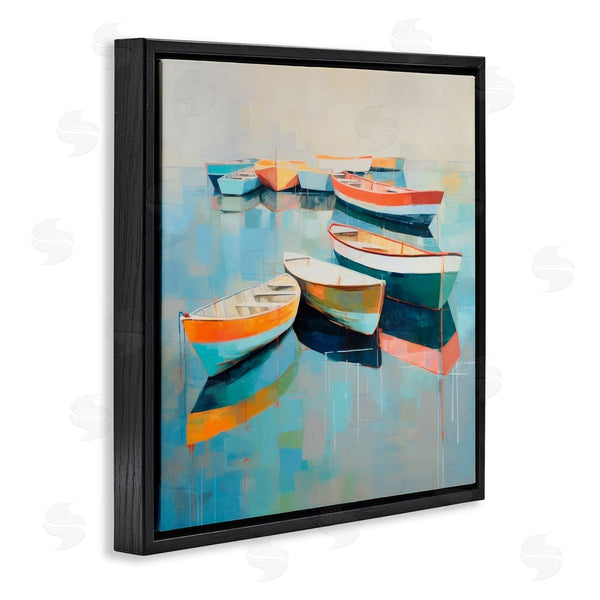 Stupell Industries Irena Orlov | Boats On Shoreline