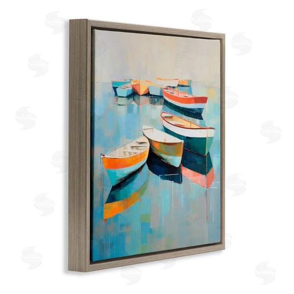 Stupell Industries Irena Orlov | Boats On Shoreline