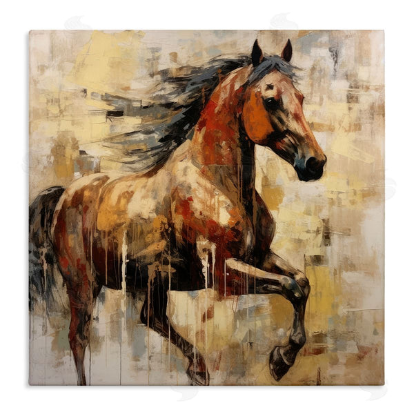 stupell industries Irena Orlov | Modern Brown Horse