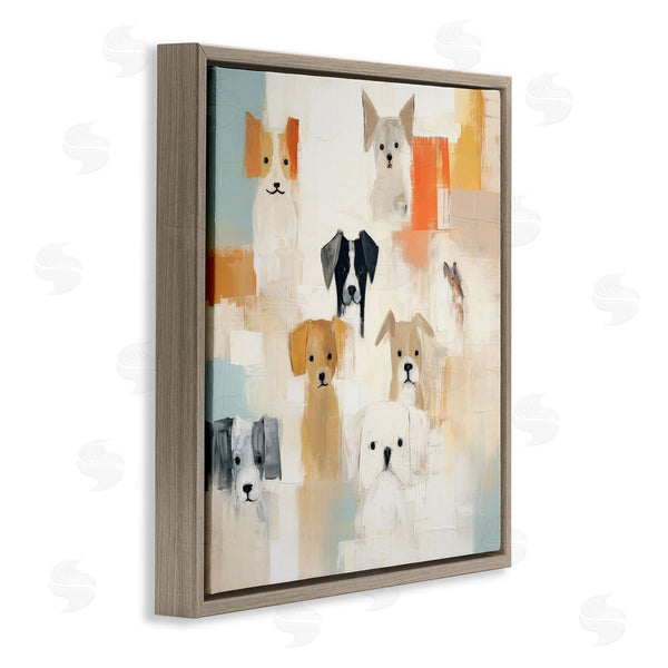 Stupell Industries Irena Orlov | Modern Dog Collage