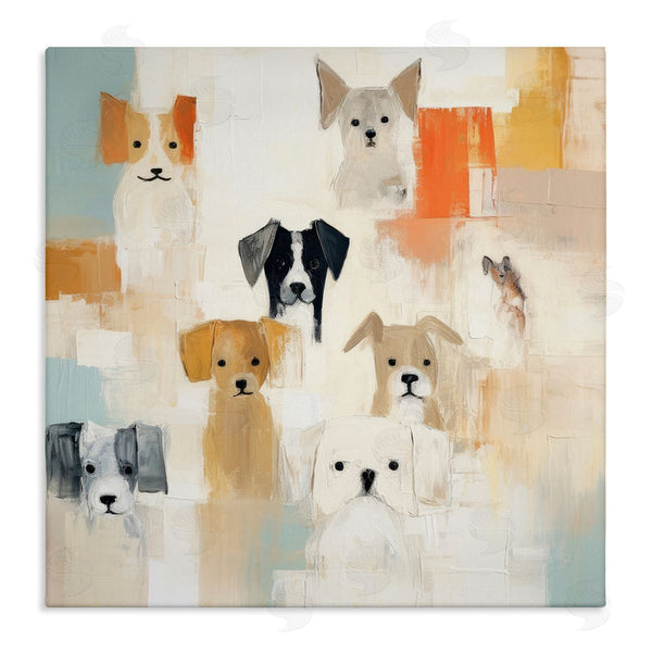 stupell industries Irena Orlov | Modern Dog Collage