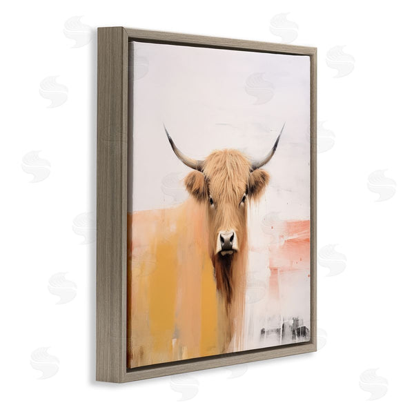 Stupell Industries Irena Orlov | Modern Highland Cow