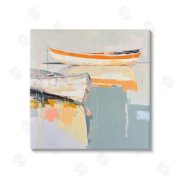 stupell industries Irena Orlov | Modern Orange Boats