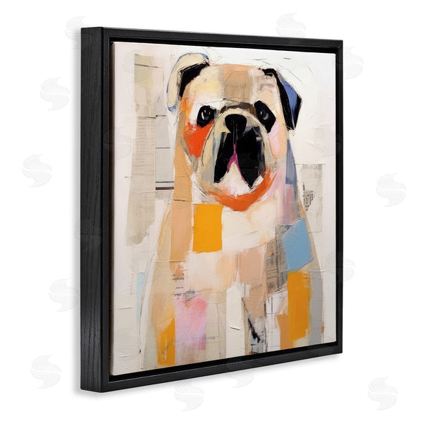 Stupell Industries Irena Orlov | Modern Pug Portrait