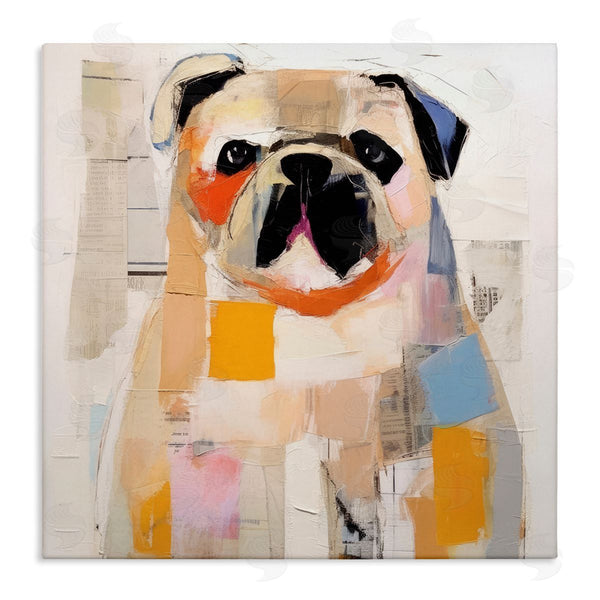 stupell industries Irena Orlov | Modern Pug Portrait