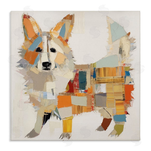 stupell industries Irena Orlov | Muted Dog Collage
