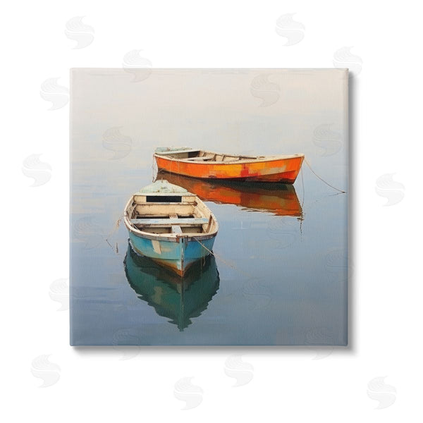 stupell industries Irena Orlov | Orange & Blue Boats