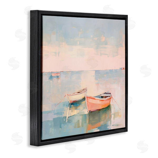 Stupell Industries Irena Orlov | Pastel Docked Boats