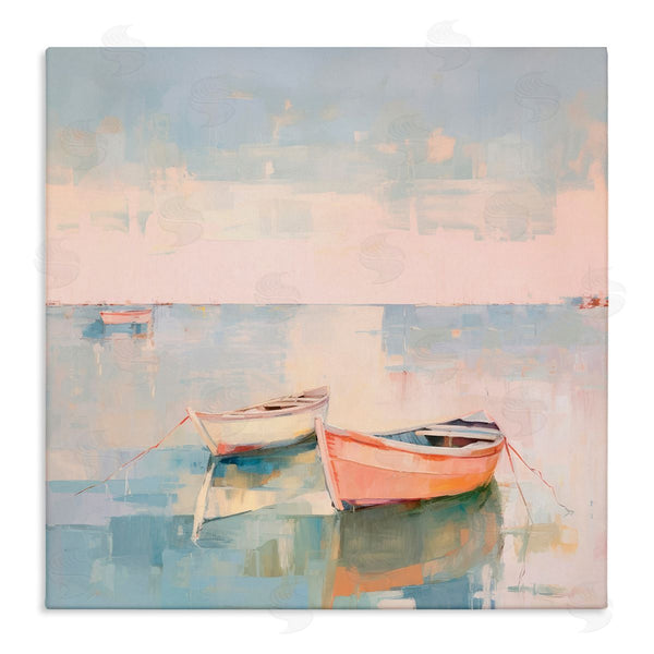 stupell industries Irena Orlov | Pastel Docked Boats