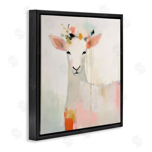 Stupell Industries Irena Orlov | Pastel White Goat