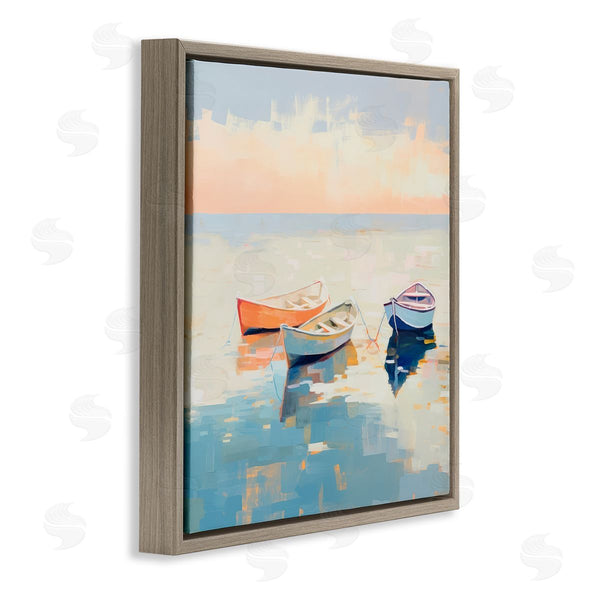 Stupell Industries Irena Orlov | Soft Pastel Boats
