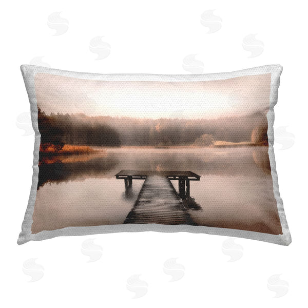 Stupell Industries Irene Weisz | Misty Lake Dock