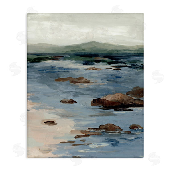 stupell industries Jacob Q | Abstract Crashing Tides