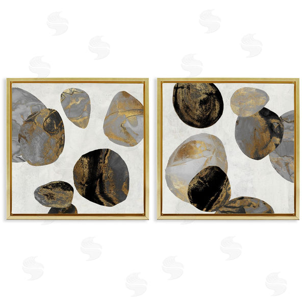 Stupell Industries Jacob Q | Agate Patterned Shapes