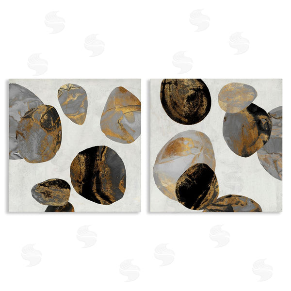 stupell industries Jacob Q | Agate Patterned Shapes