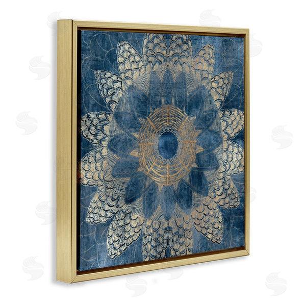 Stupell Industries Jacob Q | Bohemian Waves Mandala