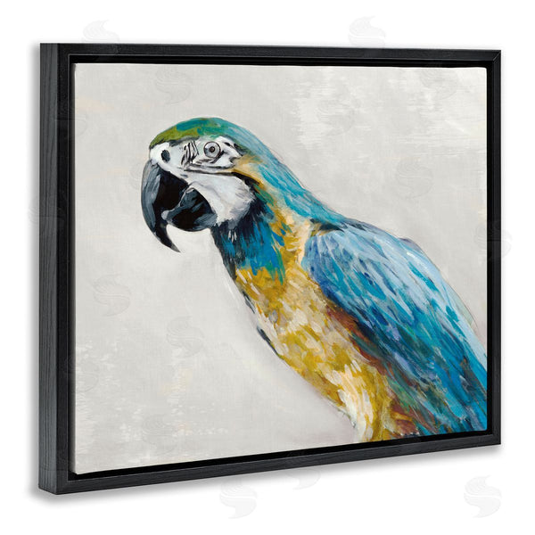Stupell Industries Jacob Q | Polly Parrot Portrait