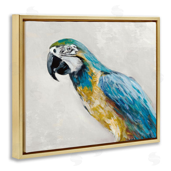 Stupell Industries Jacob Q | Polly Parrot Portrait