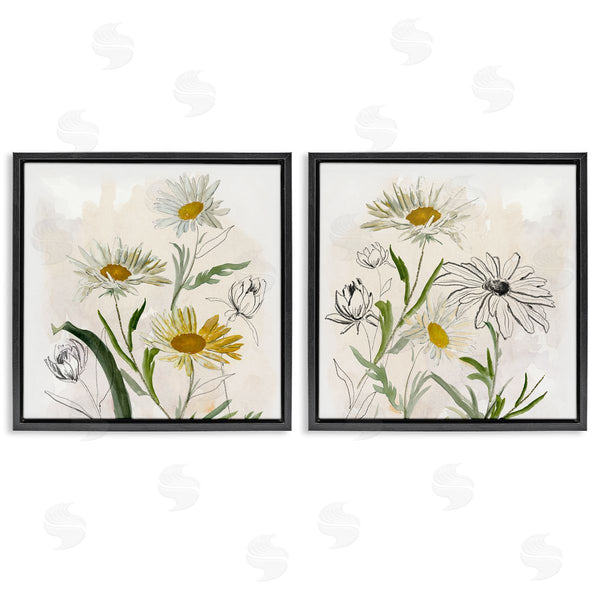 Stupell Industries Jacob Q | Pure And Simple Daisies