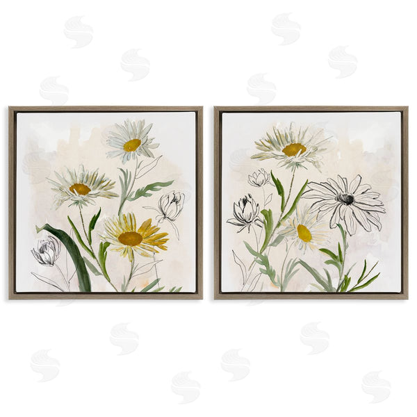 Stupell Industries Jacob Q | Pure And Simple Daisies