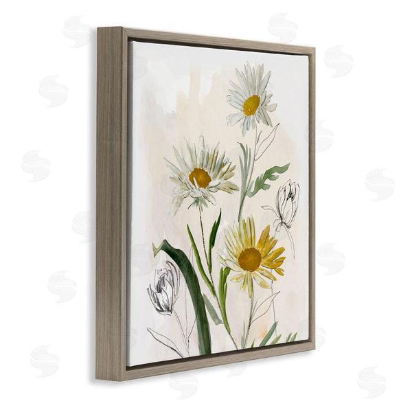 Stupell Industries Jacob Q | Pure Simplicity Daisies