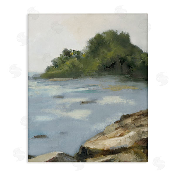 stupell industries Jacob Q | Rushing River Landscape