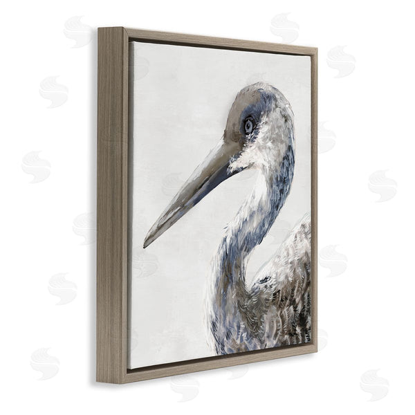 Stupell Industries Jacob Q | Sand Crane Portrait
