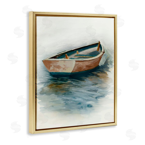 Stupell Industries Jacob Q | Sunset Drifting Boat