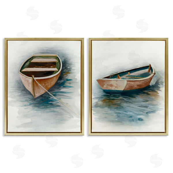 Stupell Industries Jacob Q | Tranquil Drifting Boat