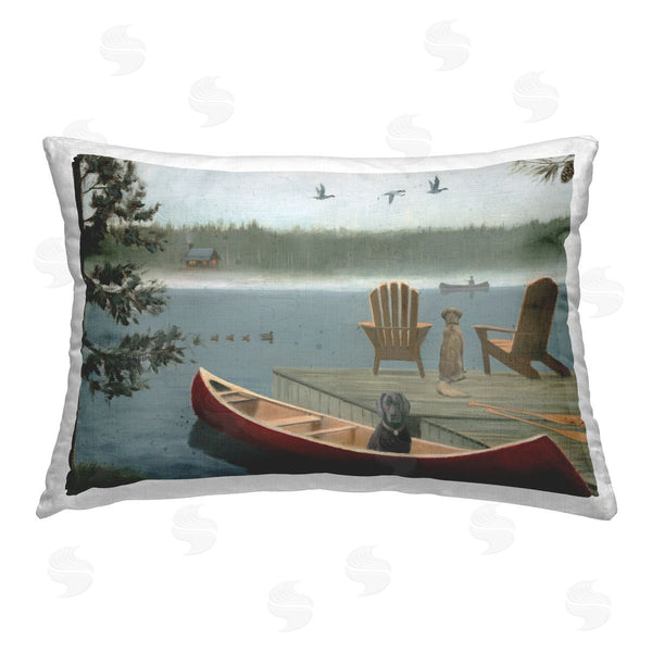 stupell industries James Wiens | Dogs on Lake Dock