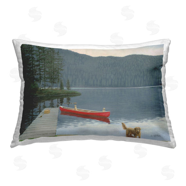 stupell industries James Wiens | Dogs on Lake Dock