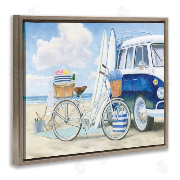 Stupell Industries James Wiens | Surf Van & Beach Bike