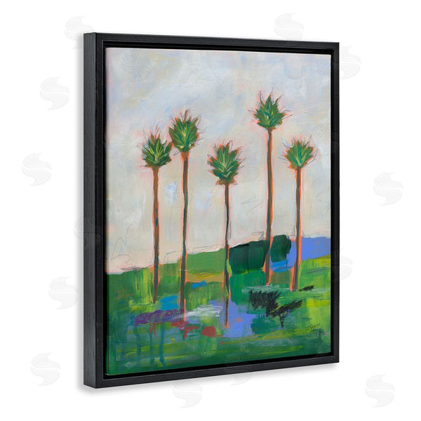 Stupell Industries Jan Weiss | Tall Palms Impression