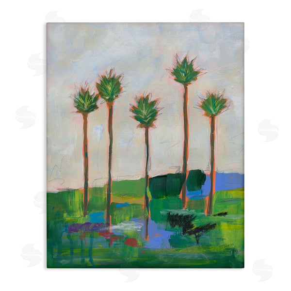 stupell industries Jan Weiss | Tall Palms Impression