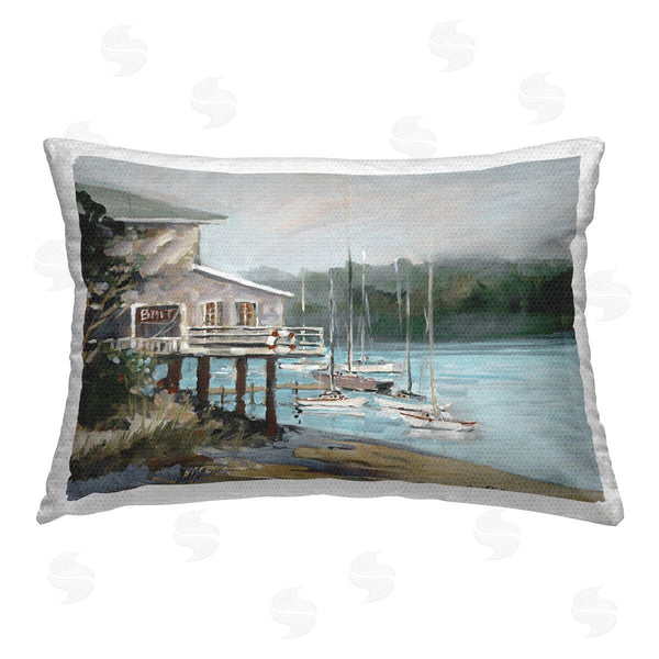 Stupell Industries Jane Slivka | Boat Marina Harbor