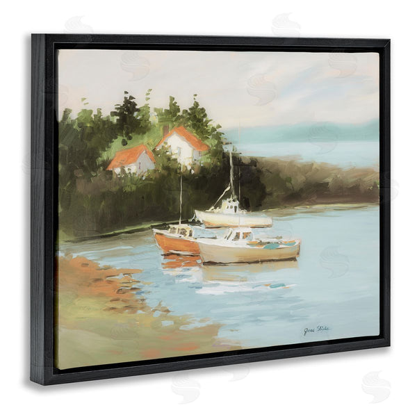 Stupell Industries Jane Slivka | Calm Boat Harbor