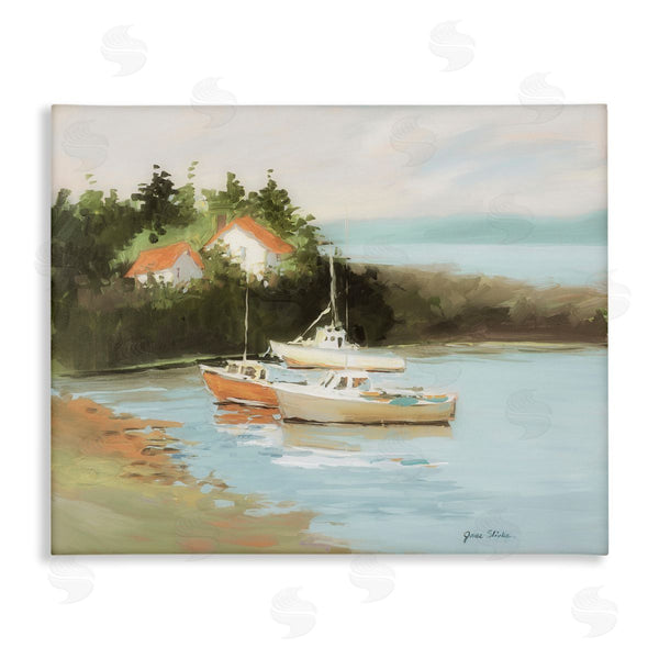 stupell industries Jane Slivka | Calm Boat Harbor