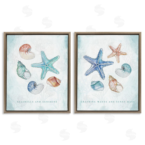 Stupell Industries Janet Tava | Beach Themed Sayings