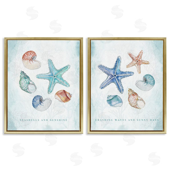 Stupell Industries Janet Tava | Beach Themed Sayings