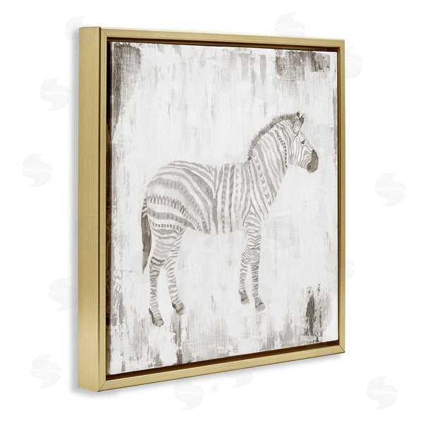 Stupell Industries Janet Tava | Boho Striped Zebra