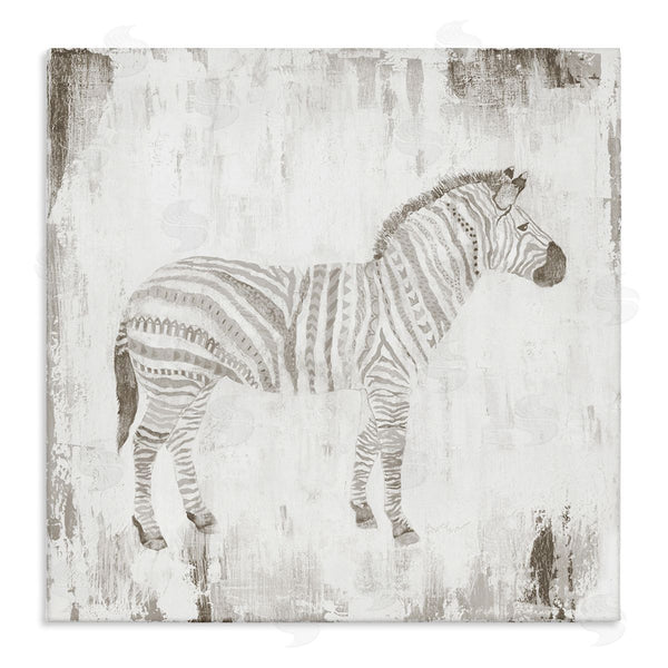 stupell industries Janet Tava | Boho Striped Zebra