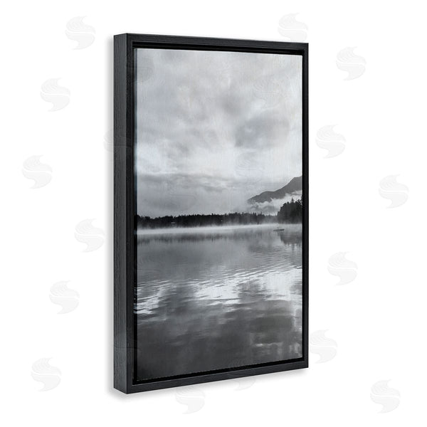 Stupell Industries Janet Tava | Grey Misty Seascape