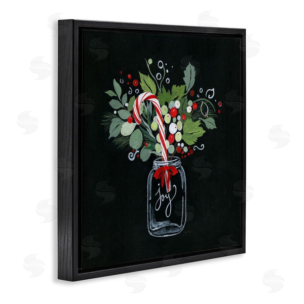 Stupell Industries Janet Tava | Joy Candy Cane Jar
