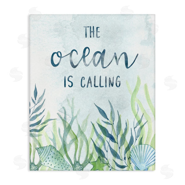 stupell industries Janet Tava | Ocean Calling Phrase