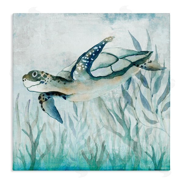 stupell industries Janet Tava | Swimming Sea Turtle