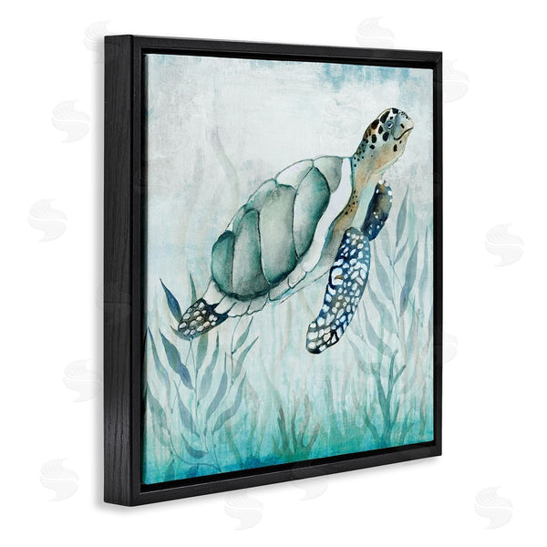 Stupell Industries Janet Tava | Turtle & Seaweed