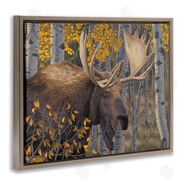 Stupell Industries Jeff Hoff | Moose In Fall Foliage