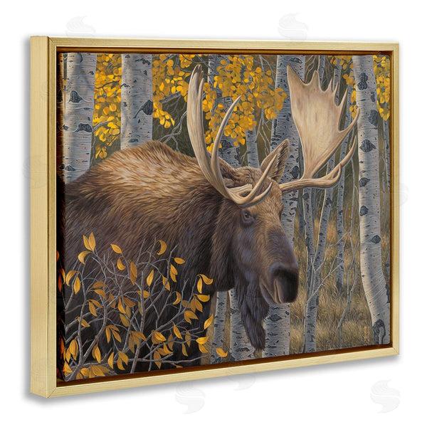 Stupell Industries Jeff Hoff | Moose In Fall Foliage